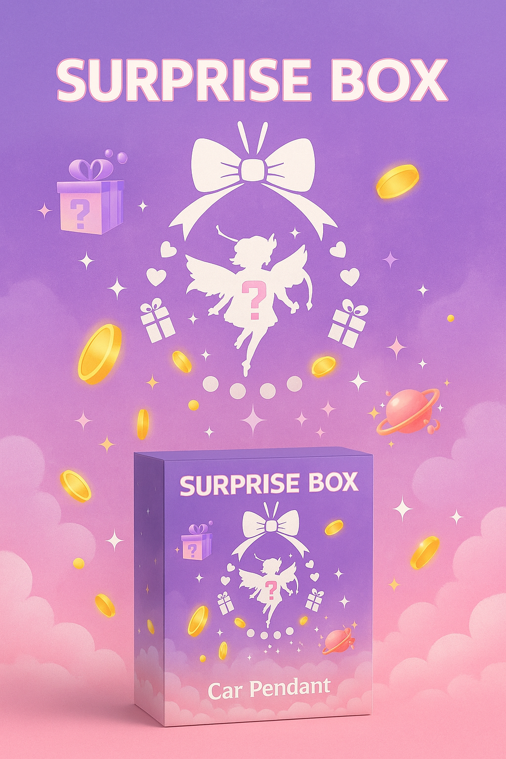 SURPRISE BOX -  Car Charm